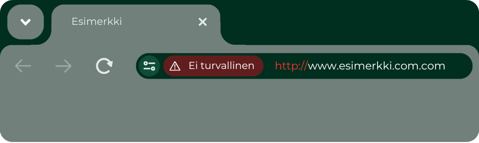 Ei turvallinen esimerkkisivu
