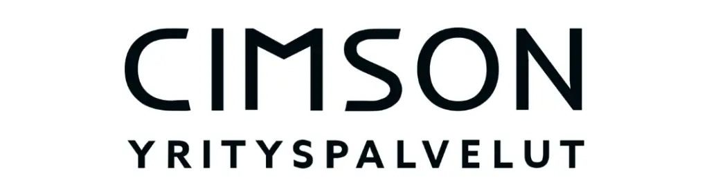 Cimson Yrityspalvelut logo mustana