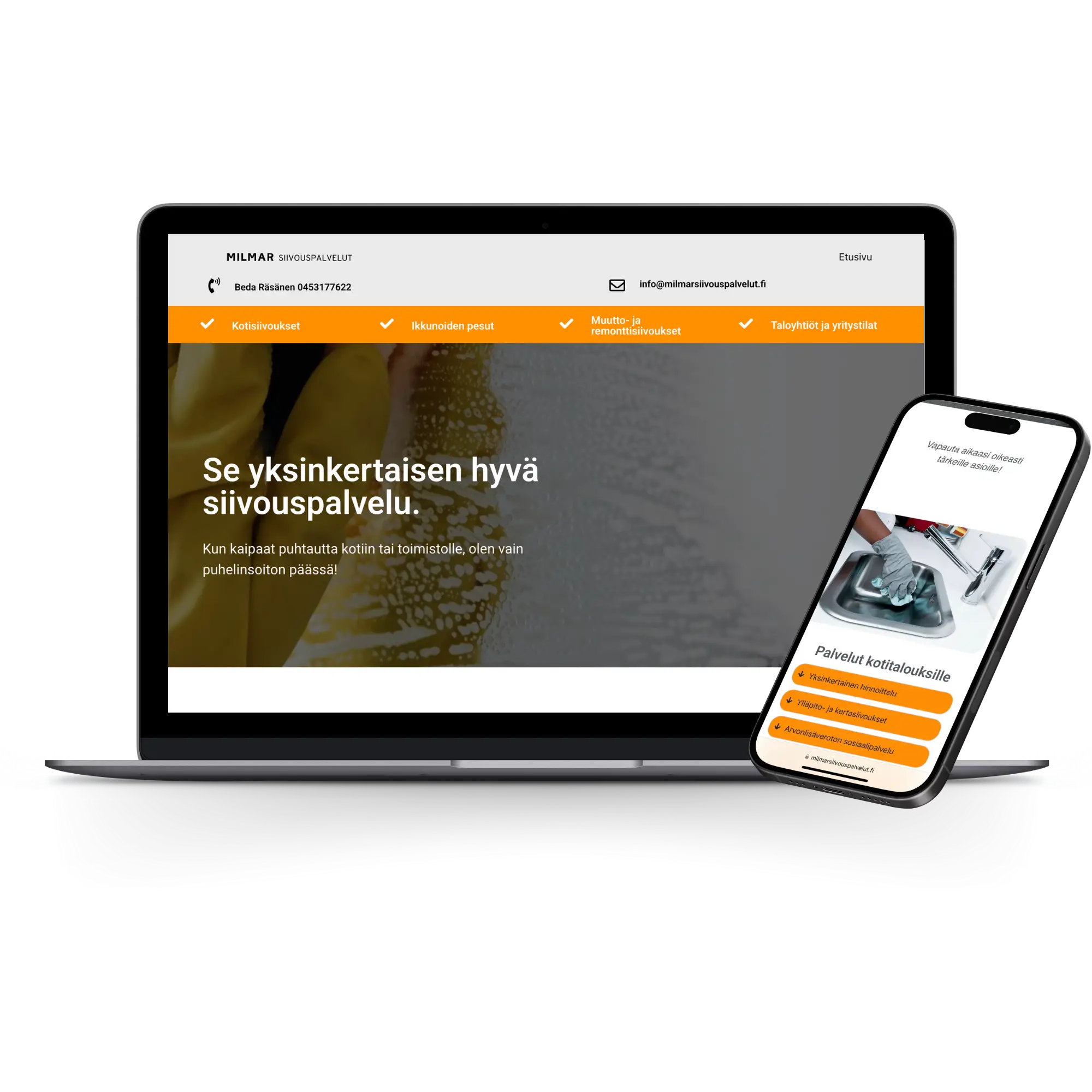 milmarsiivouspalvelut.fi verkkosivu referessi.