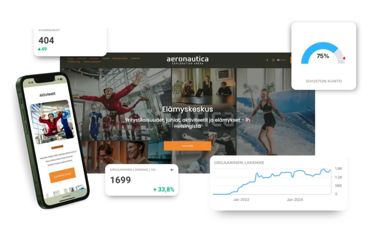 SEO-koulutus – Lue, kuinka Aeronautica Arena rakensi oman näkyvyytensä